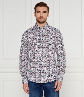 Koszula męska na wiosnę Joop! Jeans ze sklepu: Gomez Fashion Store w kategorii: Koszule męskie - zdjęcie 874714-BD9-10338_JJ245M000038026