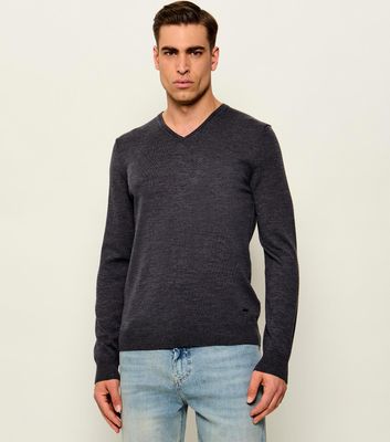 Sweter męski casual Joop! ze sklepu: Gomez Fashion Store w kategorii: Swetry męskie - zdjęcie 874714-BD9-10338_JO245M000025029