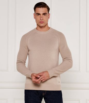 Sweter męski casual Joop! ze sklepu: Gomez Fashion Store w kategorii: Swetry męskie - zdjęcie 874714-BD9-10338_JO245M000039287