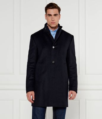 Płaszcz męski casualowy Joop! ze sklepu: Gomez Fashion Store w kategorii: Płaszcze męskie - zdjęcie 874714-BD9-10338_JO245M000091401