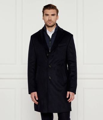 Płaszcz męski jesienny Joop! ze sklepu: Gomez Fashion Store w kategorii: Płaszcze męskie - zdjęcie 874714-BD9-10338_JO245M000092401