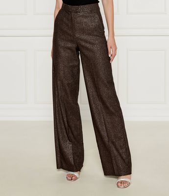 Spodnie damskie eleganckie Marella ze sklepu: Gomez Fashion Store w kategorii: Spodnie damskie - zdjęcie 874714-BD9-10338_MA245W000020001
