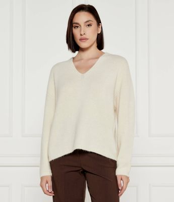 Sweter damski elegancki Marella ze sklepu: Gomez Fashion Store w kategorii: Swetry damskie - zdjęcie 874714-BD9-10338_MA245W000038010