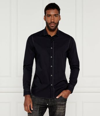 Koszula męska wiosenna jesienna Philipp Plein ze sklepu: Gomez Fashion Store w kategorii: Koszule męskie - zdjęcie 874714-BD9-10338_PN245M000017002