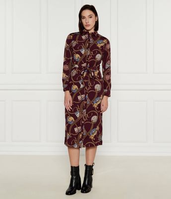 Sukienka wiosenna LAUREN RALPH LAUREN ze sklepu: Gomez Fashion Store w kategorii: Sukienki - zdjęcie 874714-BD9-10338_RL245W00006287B