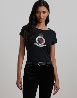 Bluzka damska na zimę LAUREN RALPH LAUREN ze sklepu: Gomez Fashion Store w kategorii: Bluzki damskie - zdjęcie 874714-BD9-10338_RL245W000069001