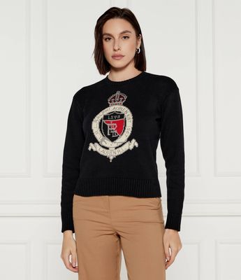 Sweter damski zimowy LAUREN RALPH LAUREN ze sklepu: Gomez Fashion Store w kategorii: Swetry damskie - zdjęcie 874714-BD9-10338_RL245W000072FO5