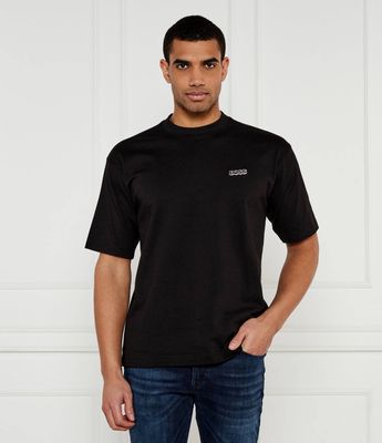 T-shirt męski BOSS ORANGE ze sklepu: Gomez Fashion Store w kategorii: T-shirty męskie - zdjęcie 874714-BD9-10338_BO251M000004001