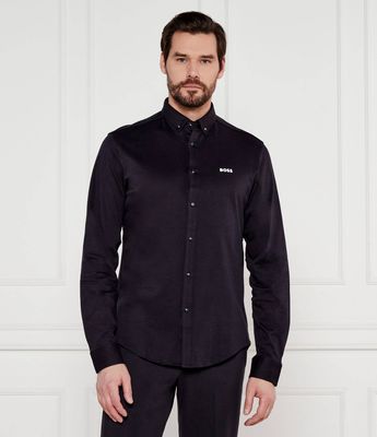 Koszula męska jesienna casual BOSS GREEN ze sklepu: Gomez Fashion Store w kategorii: Koszule męskie - zdjęcie 874714-BD9-10338_BG251M000014402