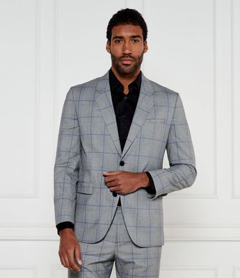 HUGO - Marynarka męska na jesień ze sklepu: Gomez Fashion Store w kategorii: Marynarki męskie - zdjęcie 874714-BD9-10338_BU251M000071479