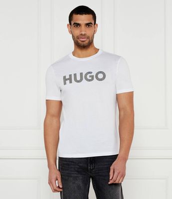 T-shirt męski na wiosnę HUGO ze sklepu: Gomez Fashion Store w kategorii: T-shirty męskie - zdjęcie 874714-BD9-10338_BU251M000216100