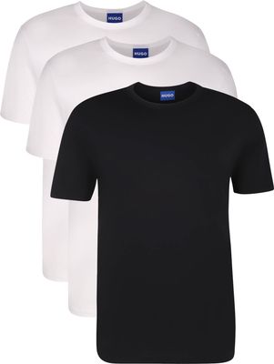 Hugo Blue - T-shirt męski casual ze sklepu: Gomez Fashion Store w kategorii: T-shirty męskie - zdjęcie 874714-BD9-10338_BJ251M000018960