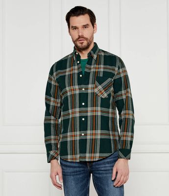Koszula męska na jesień BOSS ORANGE ze sklepu: Gomez Fashion Store w kategorii: Koszule męskie - zdjęcie 874714-BD9-10338_BO251M000014351
