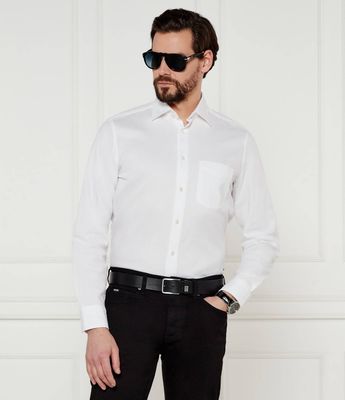 BOSS ORANGE - Koszula męska elegancka ze sklepu: Gomez Fashion Store w kategorii: Koszule męskie - zdjęcie 874714-BD9-10338_BO251M000015100