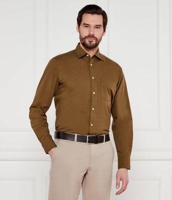 BOSS ORANGE - Koszula męska na wiosnę ze sklepu: Gomez Fashion Store w kategorii: Koszule męskie - zdjęcie 874714-BD9-10338_BO251M000015368