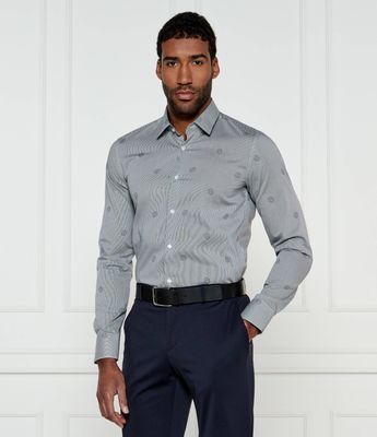 BOSS BLACK - Koszula męska elegancka ze sklepu: Gomez Fashion Store w kategorii: Koszule męskie - zdjęcie 874714-BD9-10338_BB251M000118001