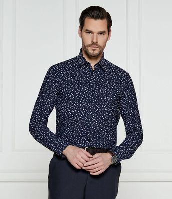 Koszula męska BOSS BLACK ze sklepu: Gomez Fashion Store w kategorii: Koszule męskie - zdjęcie 874714-BD9-10338_BB251M000152410