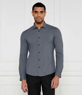 Koszula męska na wiosnę BOSS BLACK ze sklepu: Gomez Fashion Store w kategorii: Koszule męskie - zdjęcie 874714-BD9-10338_BB251M000160404