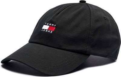 Czapka z daszkiem męska w stylu klasycznym Tommy Jeans ze sklepu: Gomez Fashion Store w kategorii: Czapki z daszkiem męskie - zdjęcie 874714-BD9-10338_TM251M000002D44