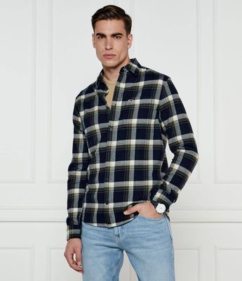 Koszula męska jesienna Tommy Jeans ze sklepu: Gomez Fashion Store w kategorii: Koszule męskie - zdjęcie 874714-BD9-10338_TM251M000029072
