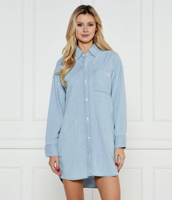 Calvin Klein Jeans - Sukienka ze sklepu: Gomez Fashion Store w kategorii: Sukienki - zdjęcie 874714-BD9-10338_CJ251W000082195