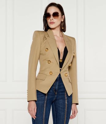 Marynarka na wiosnę BALMAIN ze sklepu: Gomez Fashion Store w kategorii: Marynarki damskie - zdjęcie 874714-BD9-10338_BA245W000005090