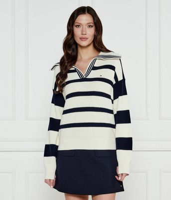 Sweter damski Tommy Hilfiger ze sklepu: Gomez Fashion Store w kategorii: Swetry damskie - zdjęcie 874714-BD9-10338_TH251W000076F42