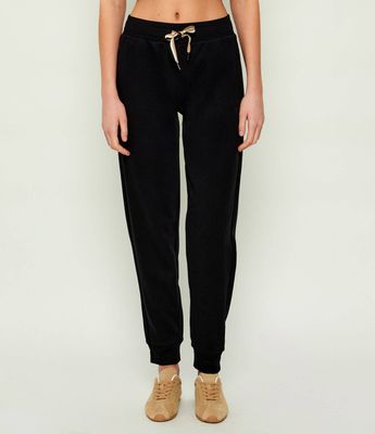 Spodnie damskie bez wzorów BOSS BLACK ze sklepu: Gomez Fashion Store w kategorii: Spodnie damskie - zdjęcie 874714-BD9-10338_BW251W000010001