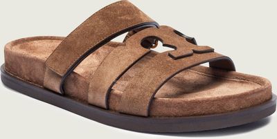 Klapki damskie eleganckie TORY BURCH ze sklepu: Gomez Fashion Store w kategorii: Klapki damskie - zdjęcie 874714-BD9-10338_TO251W000036219