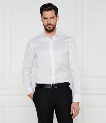 Koszula męska na wiosnę Tommy Hilfiger ze sklepu: Gomez Fashion Store w kategorii: Koszule męskie - zdjęcie 874714-BD9-10338_TH251M000036H83