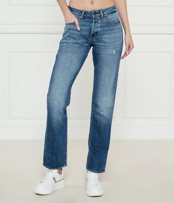 Jeansy damskie w miejskim stylu BOSS BLACK ze sklepu: Gomez Fashion Store w kategorii: Jeansy damskie - zdjęcie 874714-BD9-10338_BB251W000054455