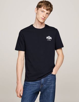 Tommy Hilfiger - T-shirt męski na wiosnę ze sklepu: Gomez Fashion Store w kategorii: T-shirty męskie - zdjęcie 874714-BD9-10338_TH245M000361F23