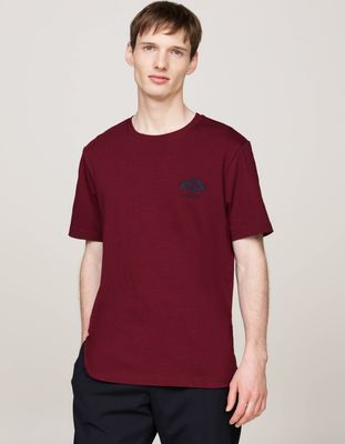 T-shirt męski na lato Tommy Hilfiger ze sklepu: Gomez Fashion Store w kategorii: T-shirty męskie - zdjęcie 874714-BD9-10338_TH245M000361F33