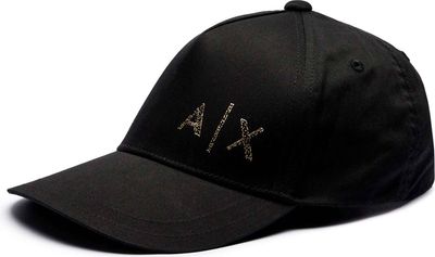 Armani Exchange - Czapka z daszkiem męska jesienny ze sklepu: Gomez Fashion Store w kategorii: Czapki z daszkiem męskie - zdjęcie 874714-BD9-10338_AX252M000017H50