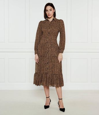 Michael Kors - Sukienka jesienna ze sklepu: Gomez Fashion Store w kategorii: Sukienki - zdjęcie 874714-BD9-10338_MK251W000099214