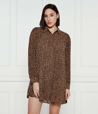Sukienka na jesień Michael Kors ze sklepu: Gomez Fashion Store w kategorii: Sukienki - zdjęcie 874714-BD9-10338_MK251W000102214