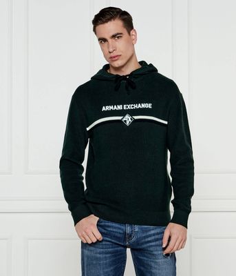 Bluza męska zimowa Armani Exchange ze sklepu: Gomez Fashion Store w kategorii: Bluzy męskie - zdjęcie 874714-BD9-10338_AX252M000074I93