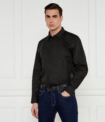 Koszula męska jesienna Armani Exchange ze sklepu: Gomez Fashion Store w kategorii: Koszule męskie - zdjęcie 874714-BD9-10338_AX252M000076I93