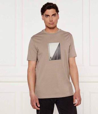 T-shirt męski casual młodzieżowy Armani Exchange ze sklepu: Gomez Fashion Store w kategorii: T-shirty męskie - zdjęcie 874714-BD9-10338_AX252M000163I69
