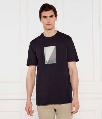 T-shirt męski na wiosnę Armani Exchange ze sklepu: Gomez Fashion Store w kategorii: T-shirty męskie - zdjęcie 874714-BD9-10338_AX252M000163I94