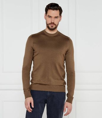 Sweter męski na wiosnę klasyczny Joop! ze sklepu: Gomez Fashion Store w kategorii: Swetry męskie - zdjęcie 874714-BD9-10338_JO251M000005237