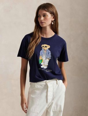 Bluzka damska Polo Ralph Lauren ze sklepu: Gomez Fashion Store w kategorii: Bluzki damskie - zdjęcie 874714-BD9-10338_PR251W00003243E