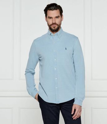 Koszula męska na wiosnę Polo Ralph Lauren ze sklepu: Gomez Fashion Store w kategorii: Koszule męskie - zdjęcie 874714-BD9-10338_PR251M00000785E
