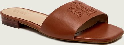 Klapki damskie casualowe LAUREN RALPH LAUREN ze sklepu: Gomez Fashion Store w kategorii: Klapki damskie - zdjęcie 874714-BD9-10338_RL251W000032I74