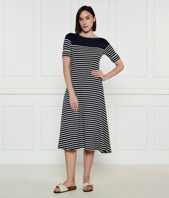 Sukienka casualowa LAUREN RALPH LAUREN ze sklepu: Gomez Fashion Store w kategorii: Sukienki - zdjęcie 874714-BD9-10338_RL251W00004987F