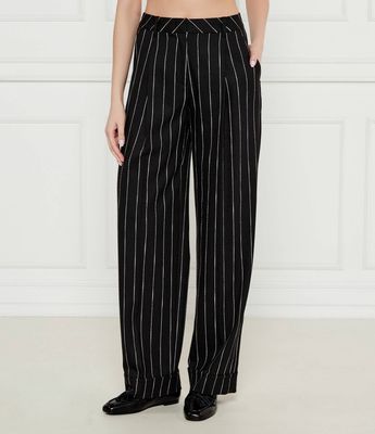 Spodnie damskie na lato Marc Cain ze sklepu: Gomez Fashion Store w kategorii: Spodnie damskie - zdjęcie 874714-BD9-10338_CR251W000037900