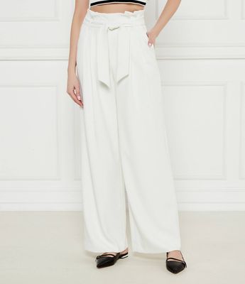 Spodnie damskie na lato Marc Cain ze sklepu: Gomez Fashion Store w kategorii: Spodnie damskie - zdjęcie 874714-BD9-10338_CR251W000038110