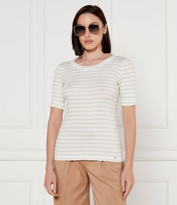 Bluzka damska casual Marc Cain ze sklepu: Gomez Fashion Store w kategorii: Bluzki damskie - zdjęcie 874714-BD9-10338_CR251W000048182