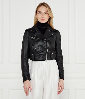 Marc Cain - Kurtka damska elegancka ze sklepu: Gomez Fashion Store w kategorii: Kurtki damskie - zdjęcie 874714-BD9-10338_CR251W000072900