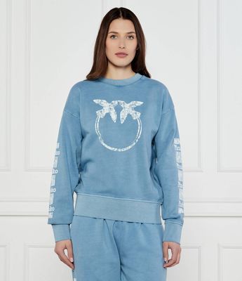 Bluza damska casual Pinko ze sklepu: Gomez Fashion Store w kategorii: Bluzy damskie - zdjęcie 874714-BD9-10338_PI251W000140C88